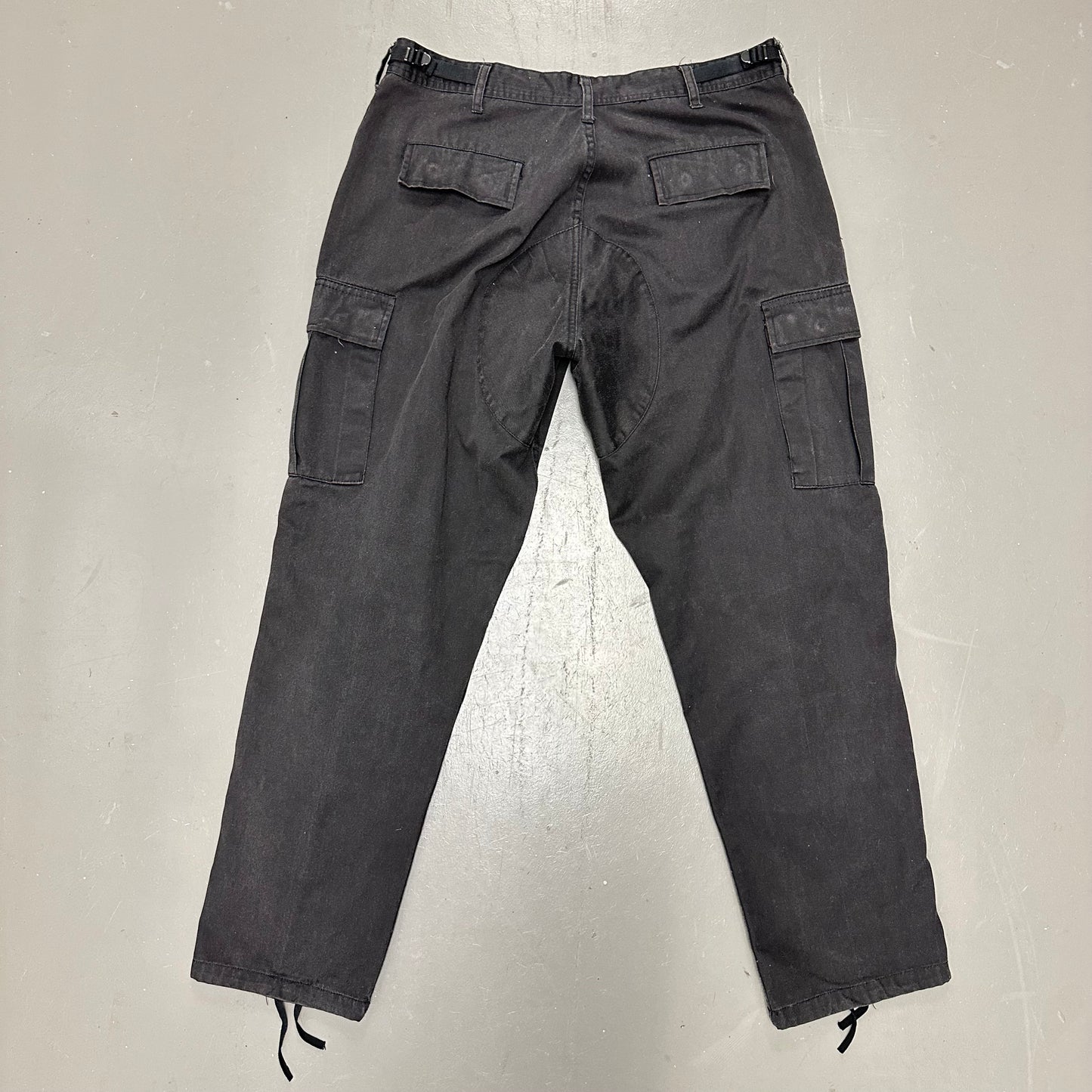 Rotcho BDU Military Cargo Pants Mens Size 36 Black