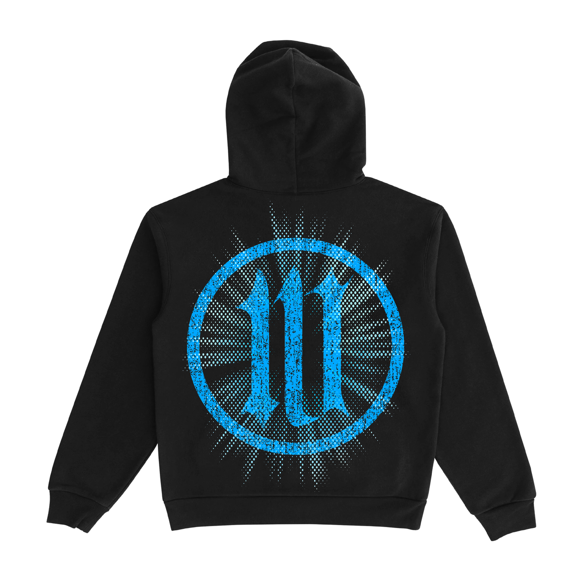 MI VICE SKULL HEART HOODIE