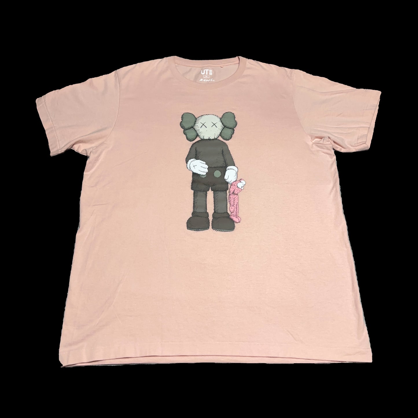 KAWS x Uniqlo Pink Companion Graphic Tee XL
