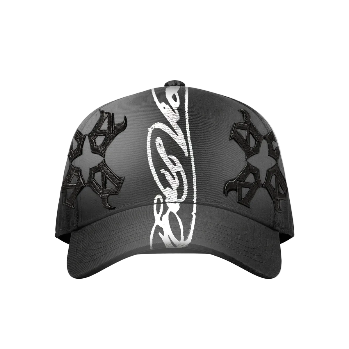 EVIL VICE LEATHER STARS SNAPBACK HAT