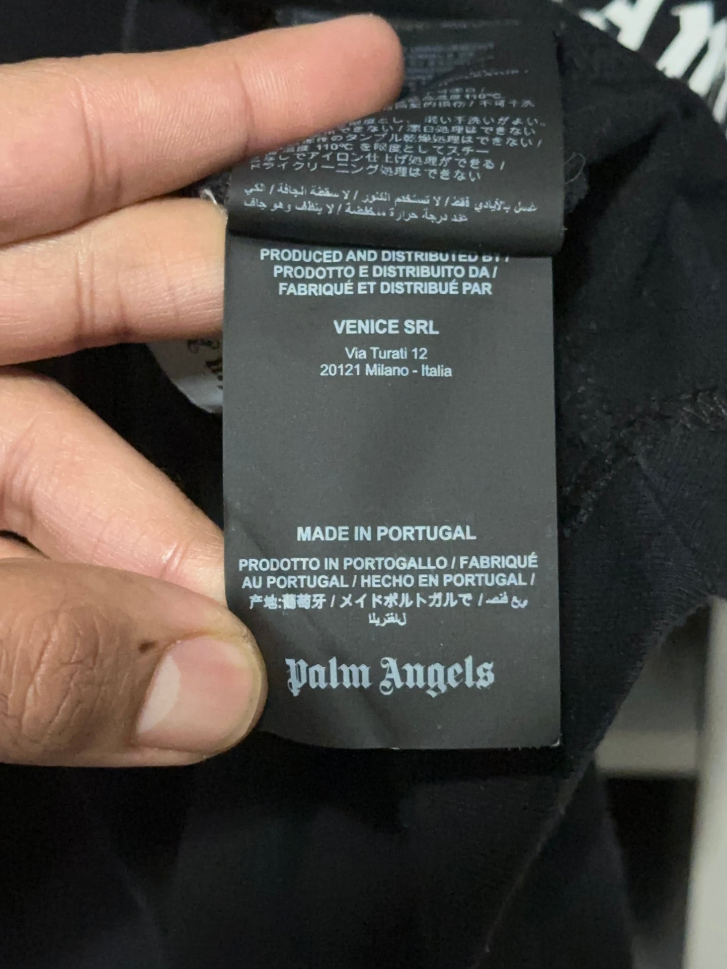 Palm Angels Ultra Logo All Over Print Tee XL