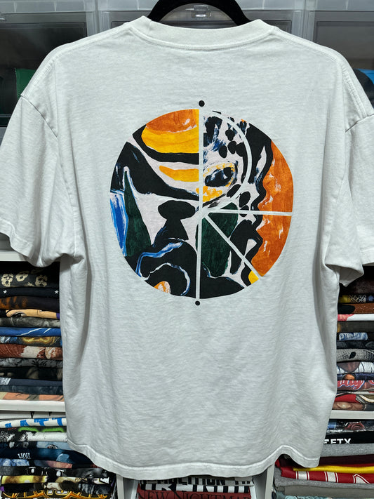 Polar Skateboards Facescape Graphic Tee Medium