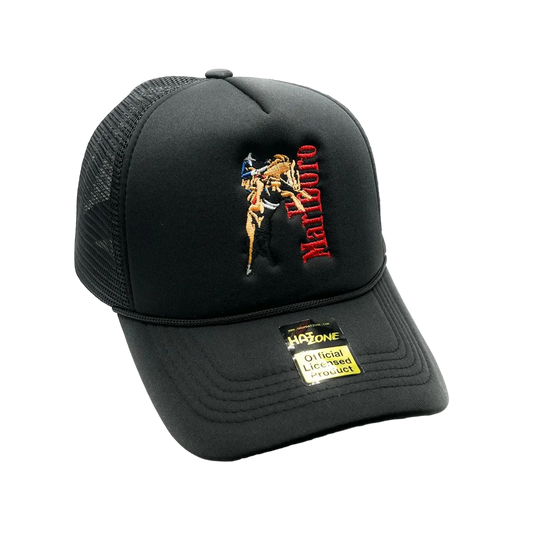 MARLBORO HORSEMAN MESH TRUCKER SNAP BACK HAT