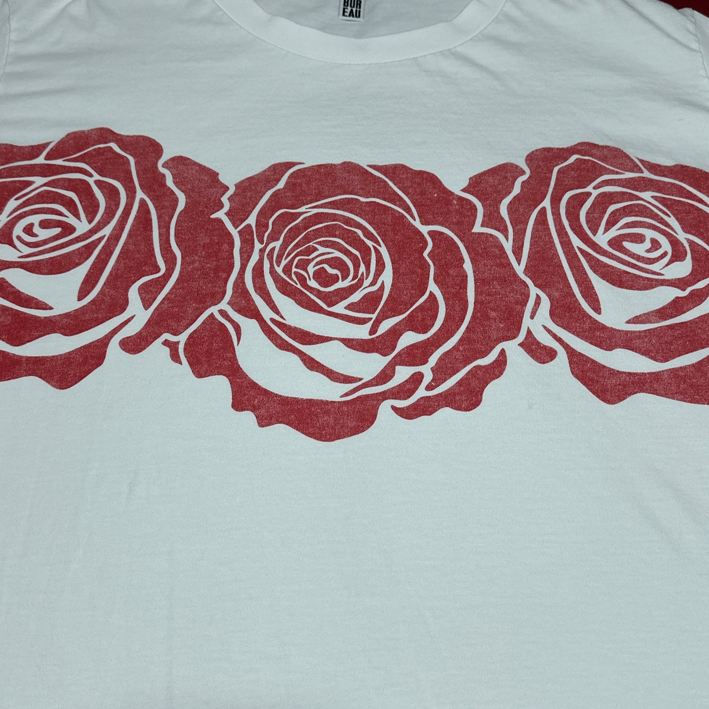 Free People x The Bureau Wild Rose Oversized Graphic Tee Large