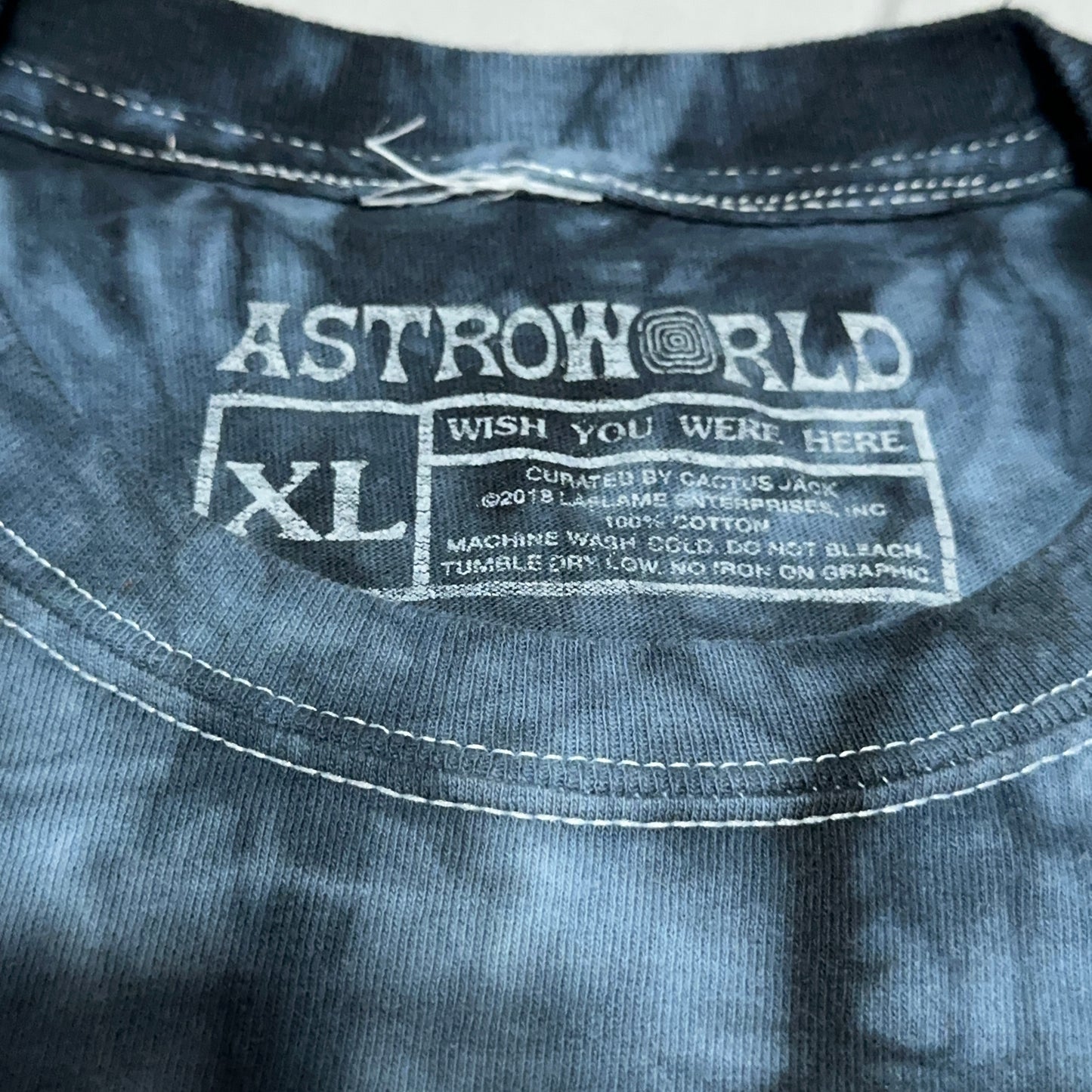Travis Scott Astroworld Tour No Bystanders Tour Shirt XL