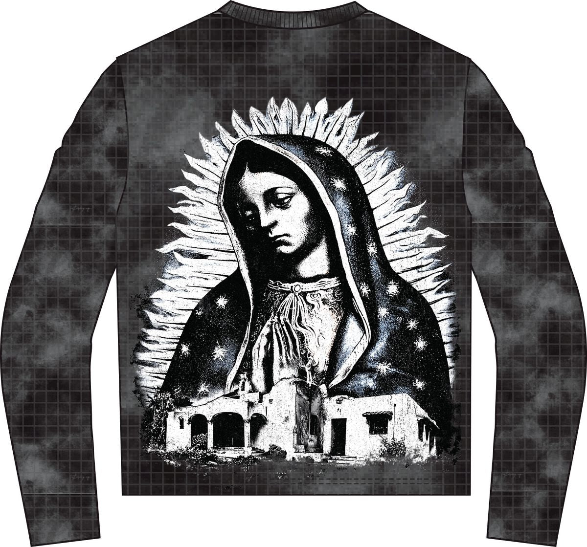 MAJESTIK MOTHER MARY LONG SLEEVE THERMAL TEE