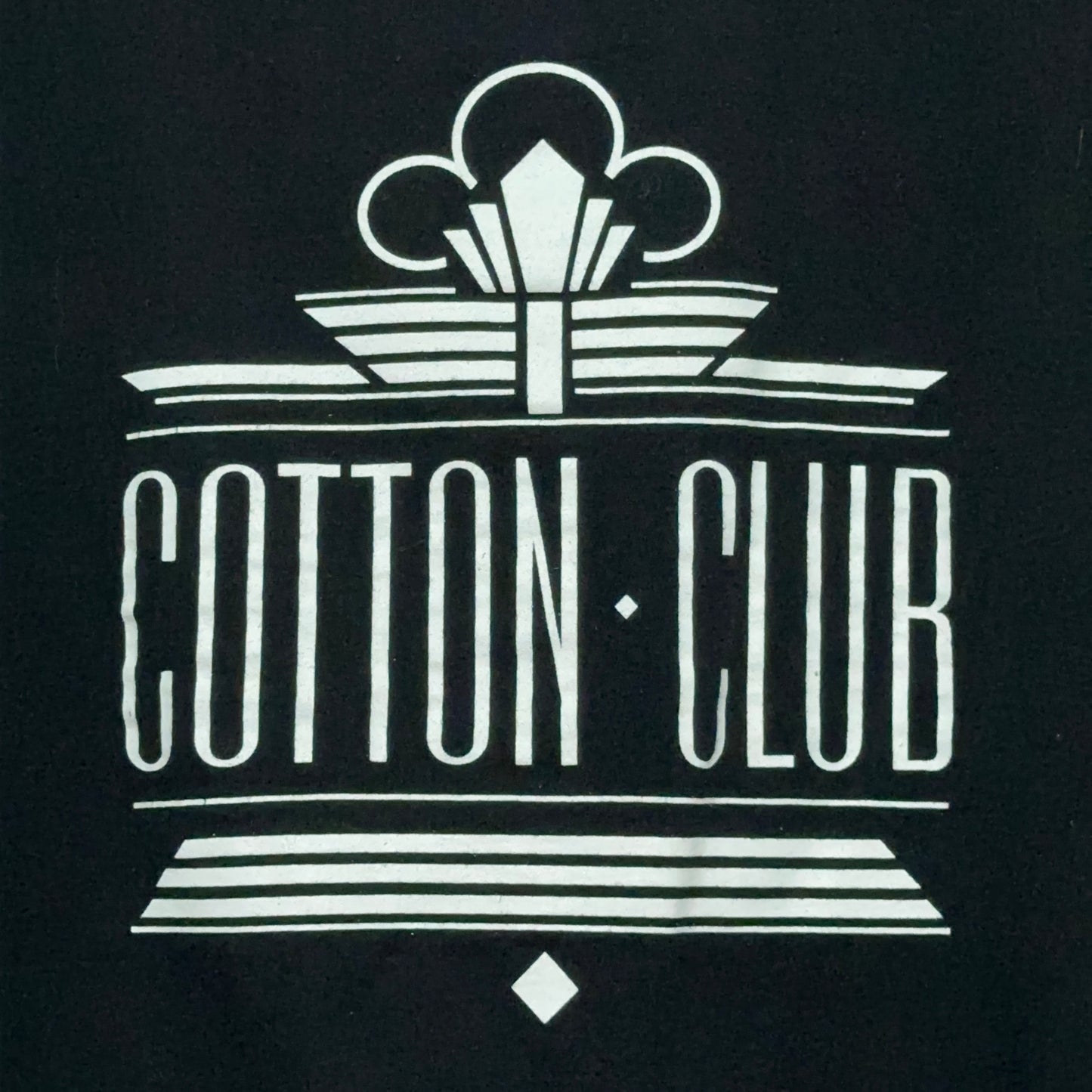 Vintage 90s Cotton Club Promo Black Culture Pocket Tee XL RARE