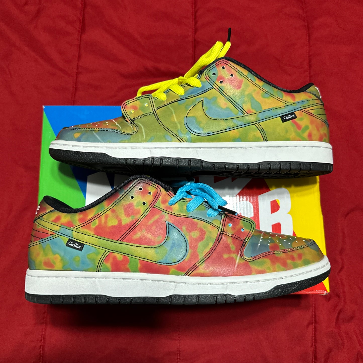 Nike SB Dunk Civilist Low Thermography QS Mens Size 11 AUTHENTIC