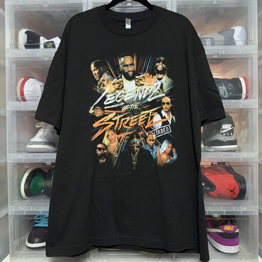 Legendz Of The Streetz Reloaded Music Festival Rap Tee XL