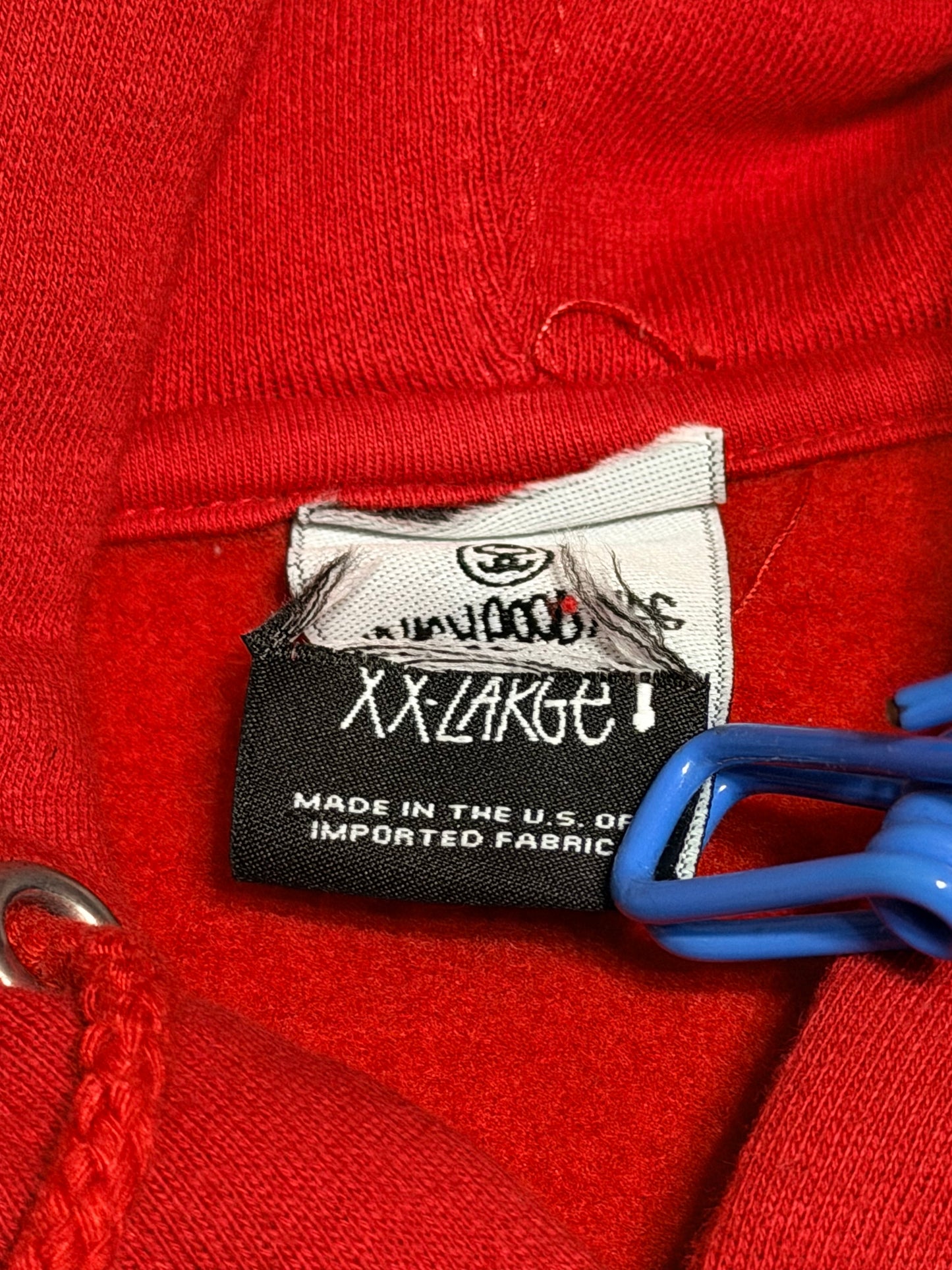 STUSSY TORONTO LOGO SCRIPT GRAPHIC HOODIE XXL