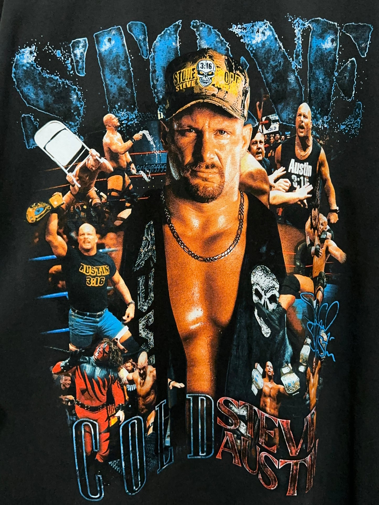 Marino Morwood Stone Cold Steve Austin Graphic Rap Tee XL