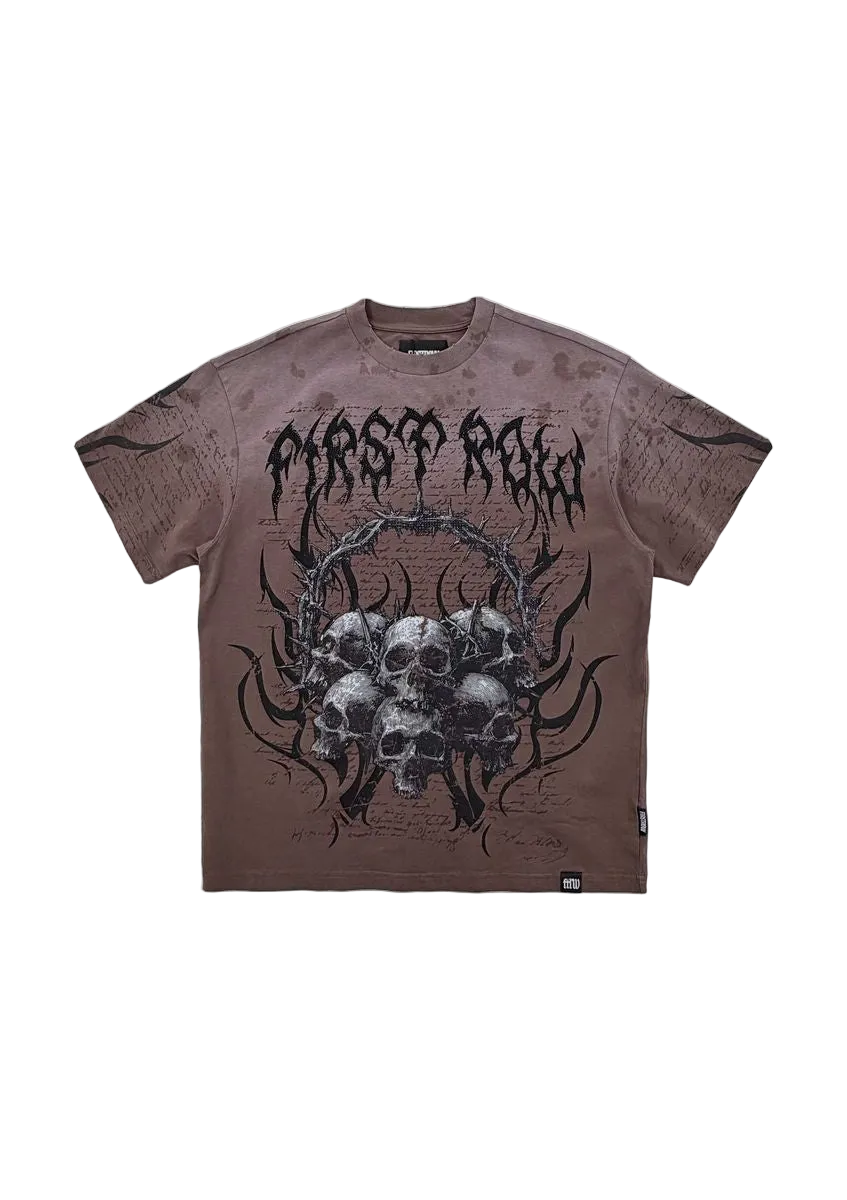 WORSHIP THE SHADOW SKULL TEE