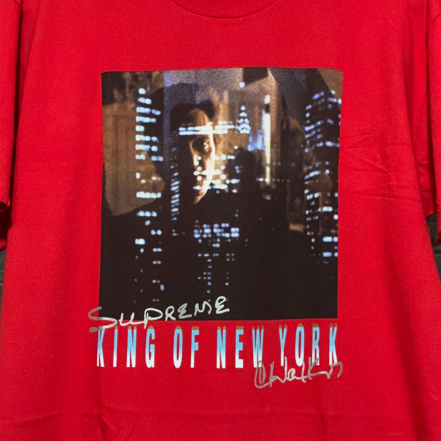 Supreme King Of New York Christopher Walken Graphic Tee Large