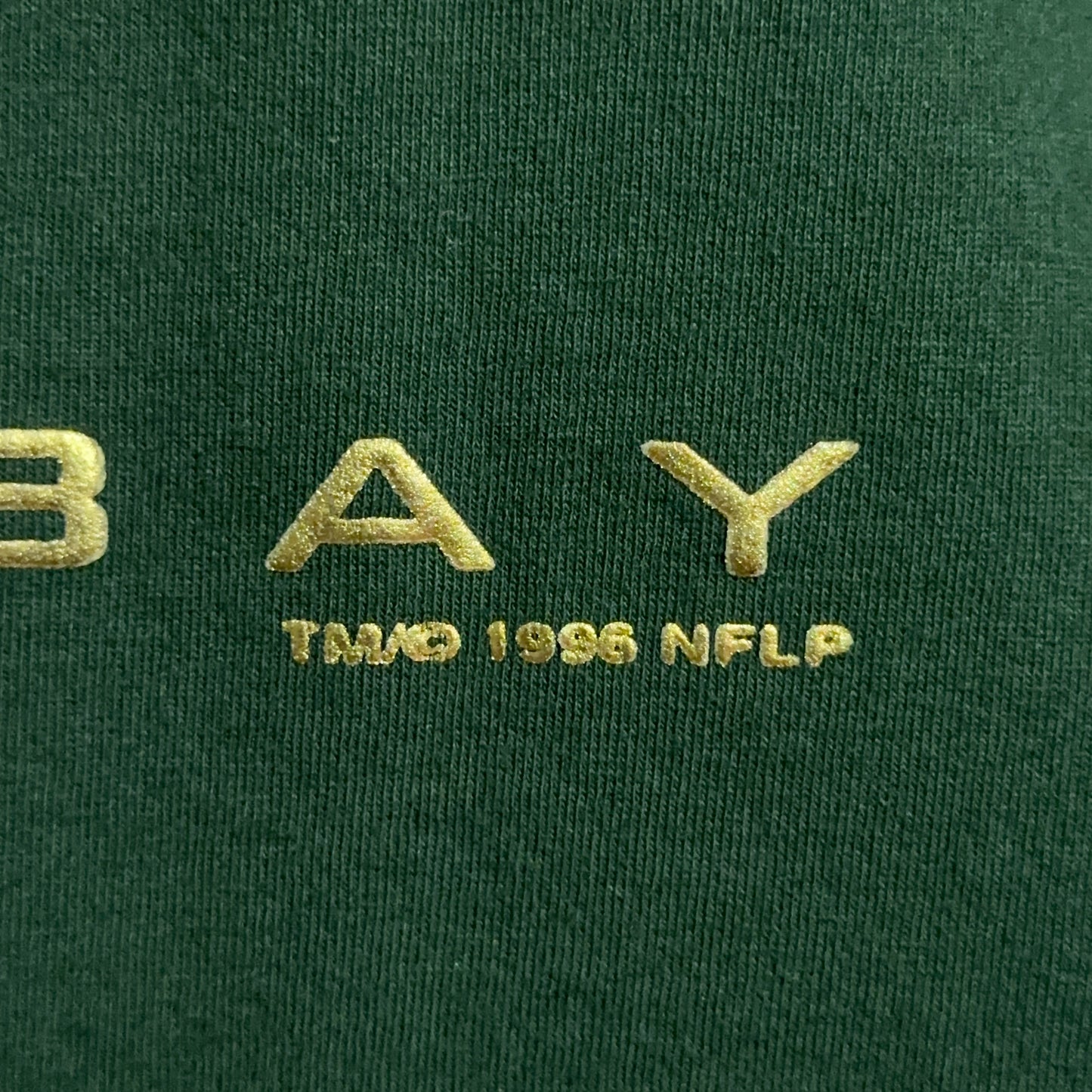 Vintage 90s Green Bay Packers Logo 7 NFL Football T-Shirt XL