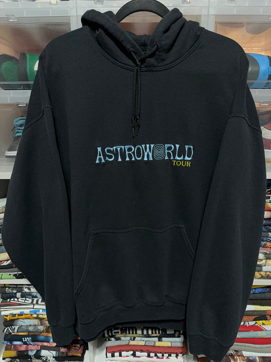 Travis Scott Astroworld Tour Hoodie Wish You Were Here Size Large