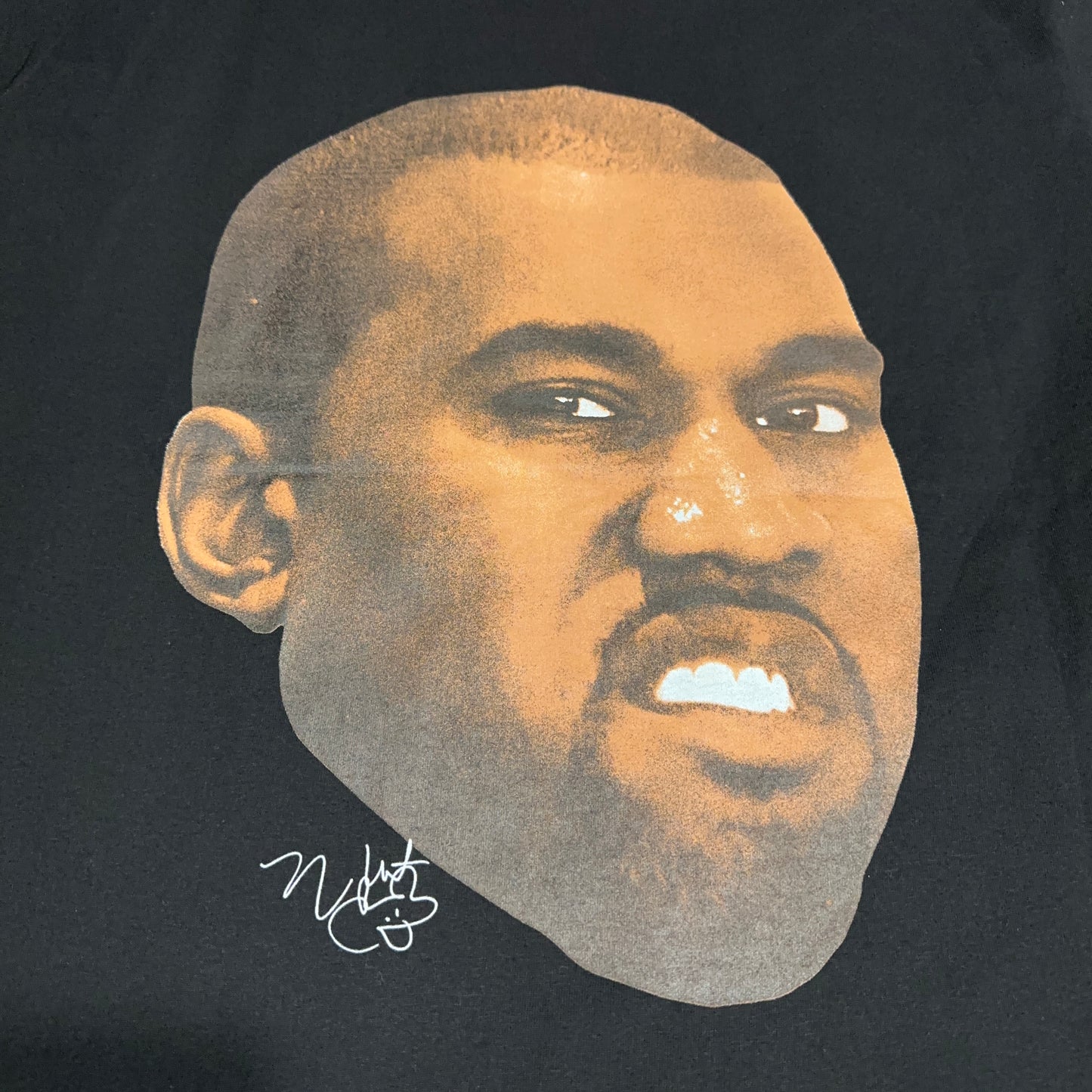 Kanye West Signature Big Face Graphic Tee XL