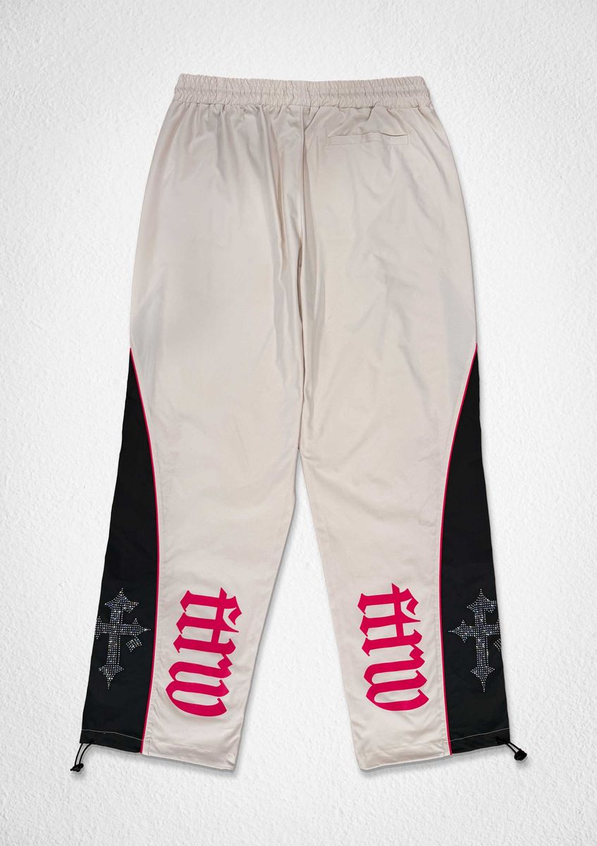 PROPERTY OF FIRST ROW TRACK JACKET WHITE