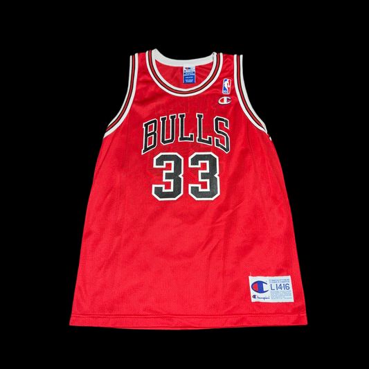 Vintage Chicago Bulls Scottie Pippen Champion Jersey Small