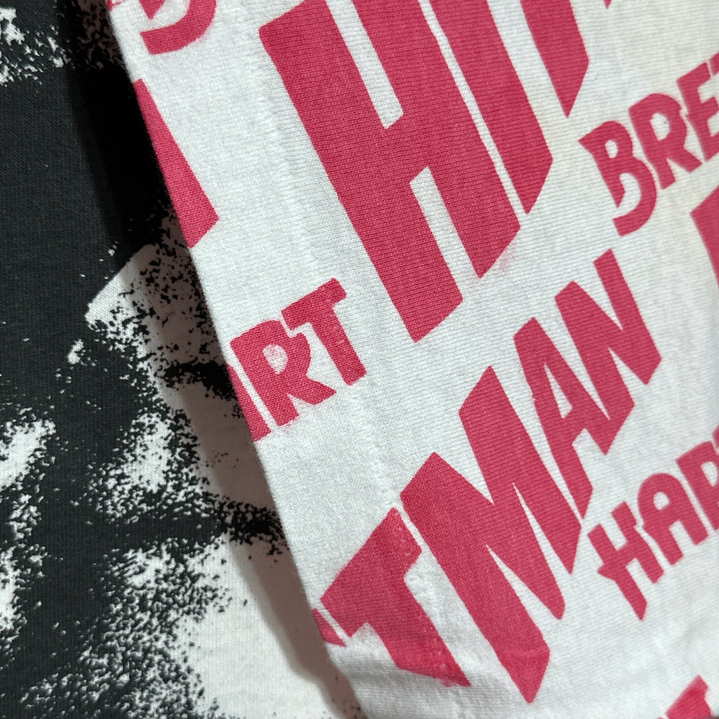 Vintage WWF Bret Hart The Hitman All Over Print Wrestling Tee XL