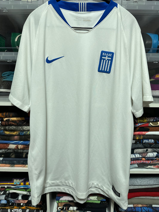 Nike Greece National Team World Cup Home Soccer Jersey XL