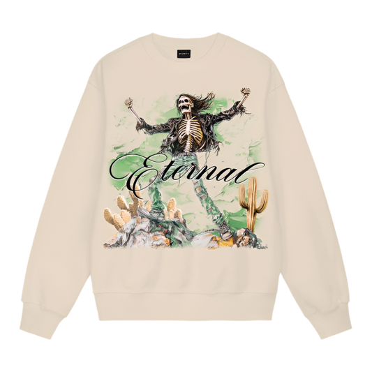 ETERNAL SKELETON CREWNECK SWEATSHIRT