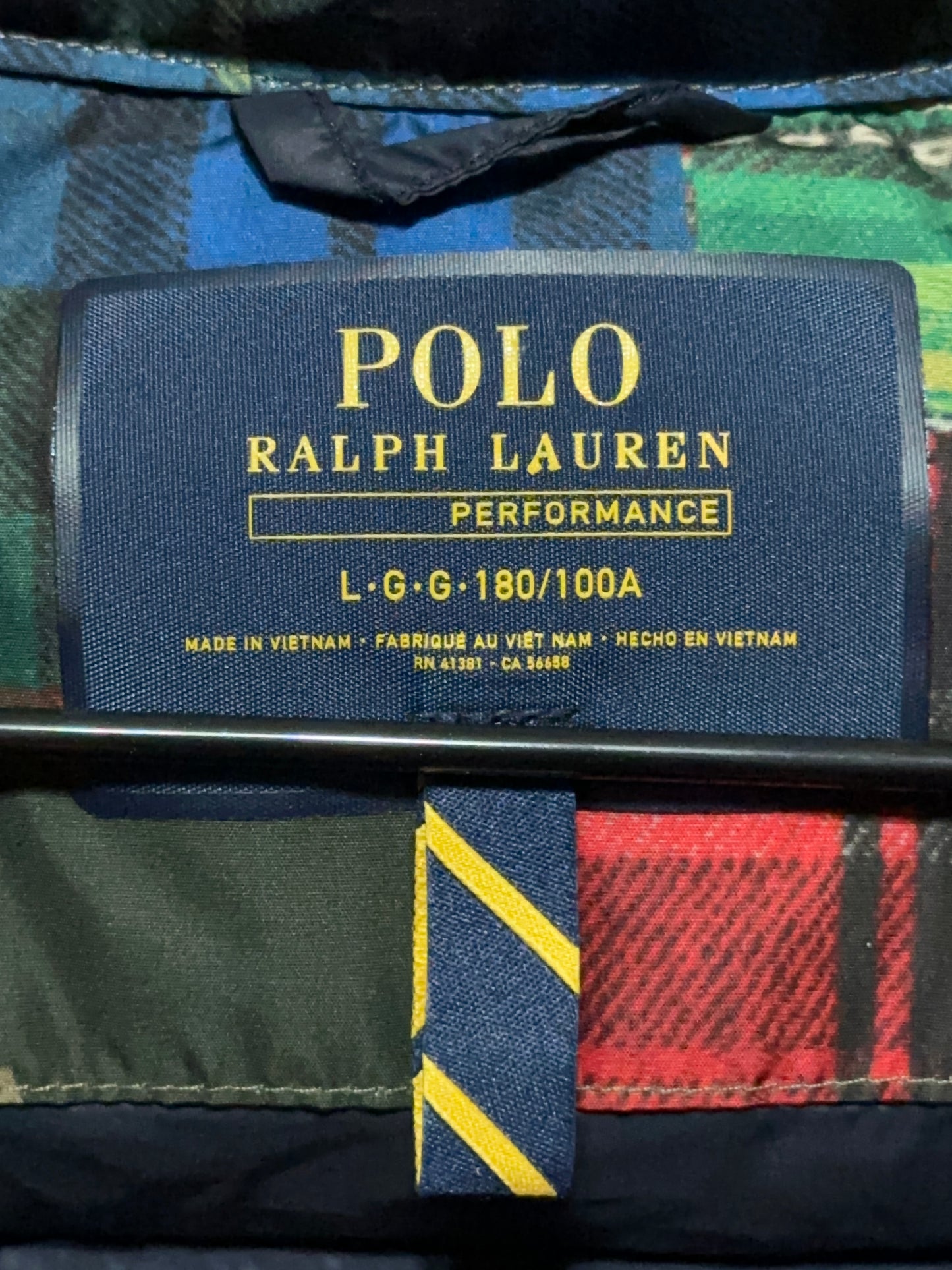 Polo Ralph Lauren Patchwork Down Gilet Puffer Vest Large