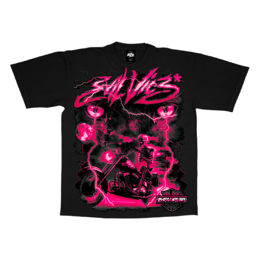 Evil Vice Moto Eyes Graphic Tee XL