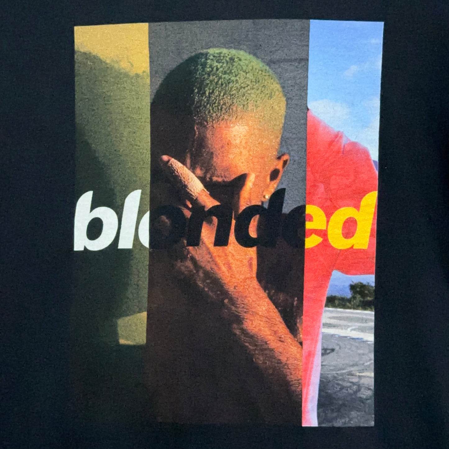 Frank Ocean Blonded Photo Tee T-Shirt Large