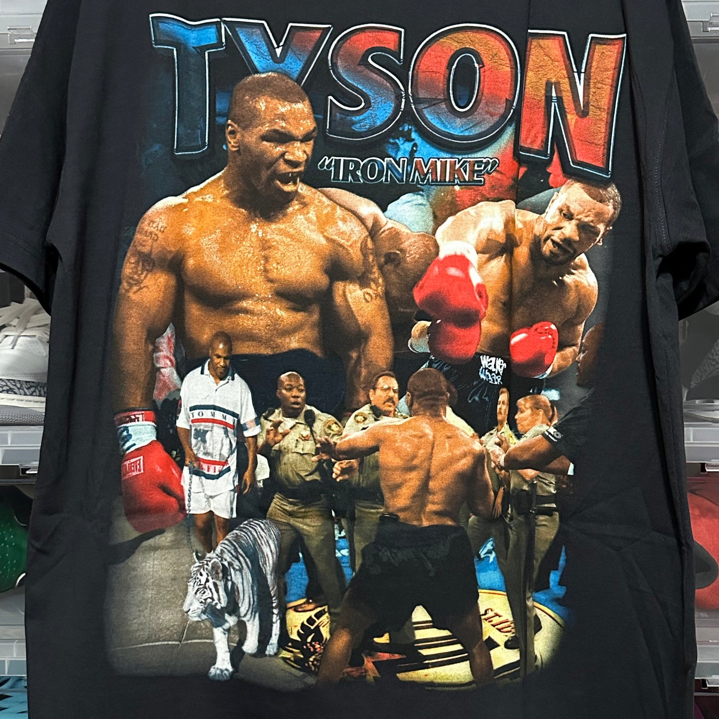 Mike Tyson Boxing Rap Tee Marino Morwood XL