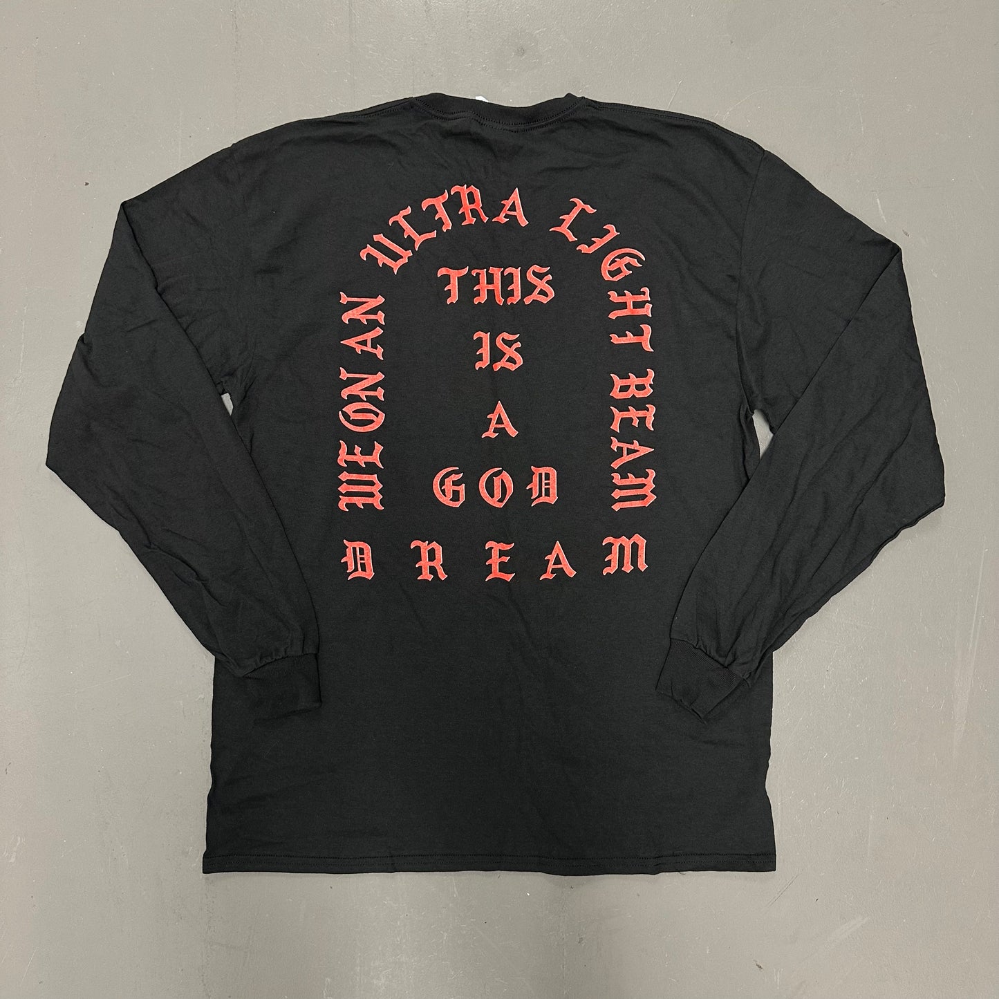 Kanye West I Feel Like Pablo Ultra Light Beam Long Sleeve Large