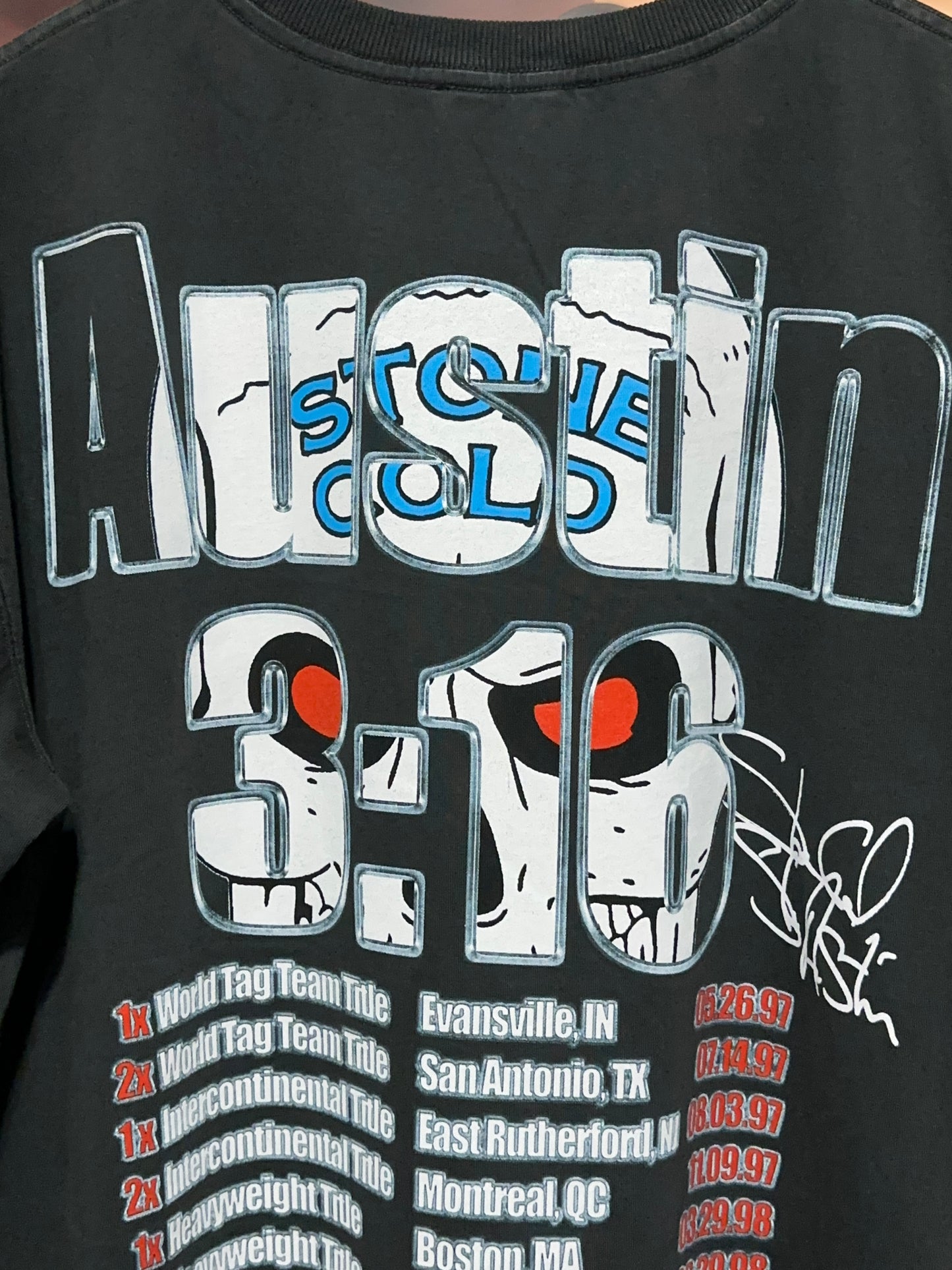 Marino Morwood Stone Cold Steve Austin Graphic Rap Tee XL