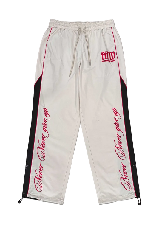 PROPERTY OF FIRST ROW TRACK JACKET WHITE
