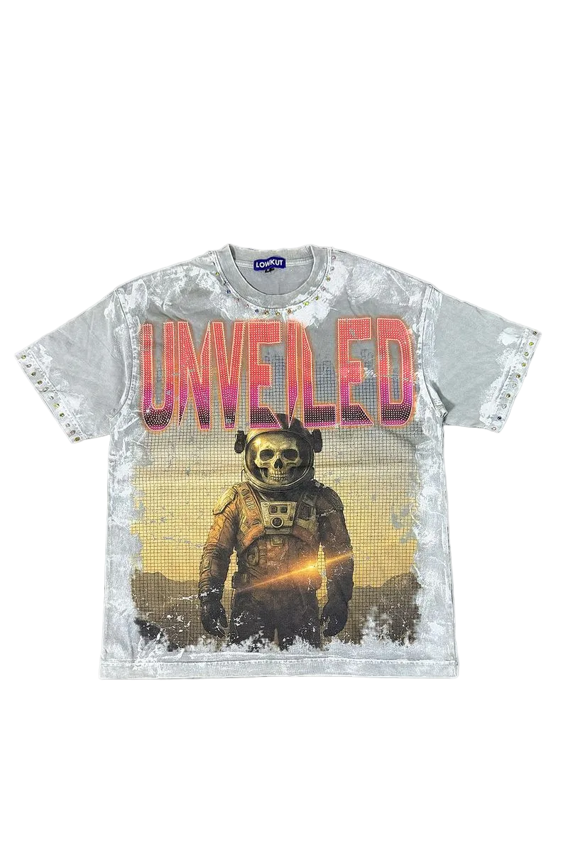 LOWKUT UNVEILED CRYSTAL TEE DARK GREY PREORDER