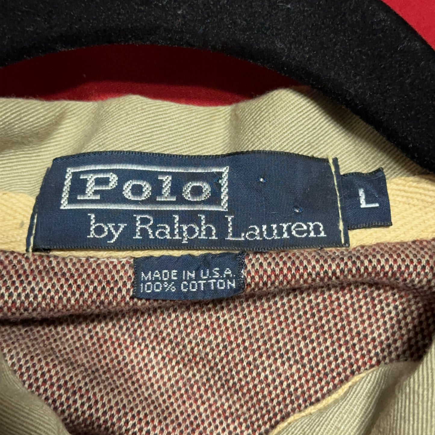 Vintage 90s Polo Ralph Lauren Polo Rugby Long Sleeve Large