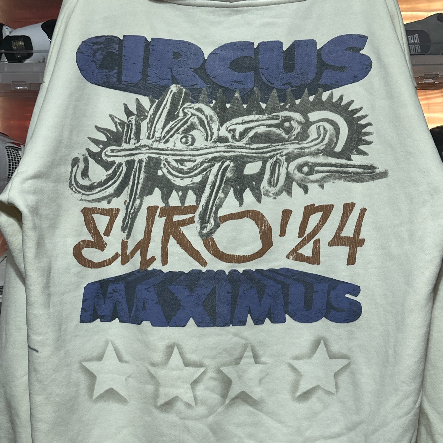 Travis Scott Utopia Circus Maximus Euro Tour 2024 Hoodie XL