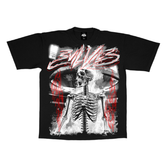 Evil Vice Arena Flame Graphic Tee Large