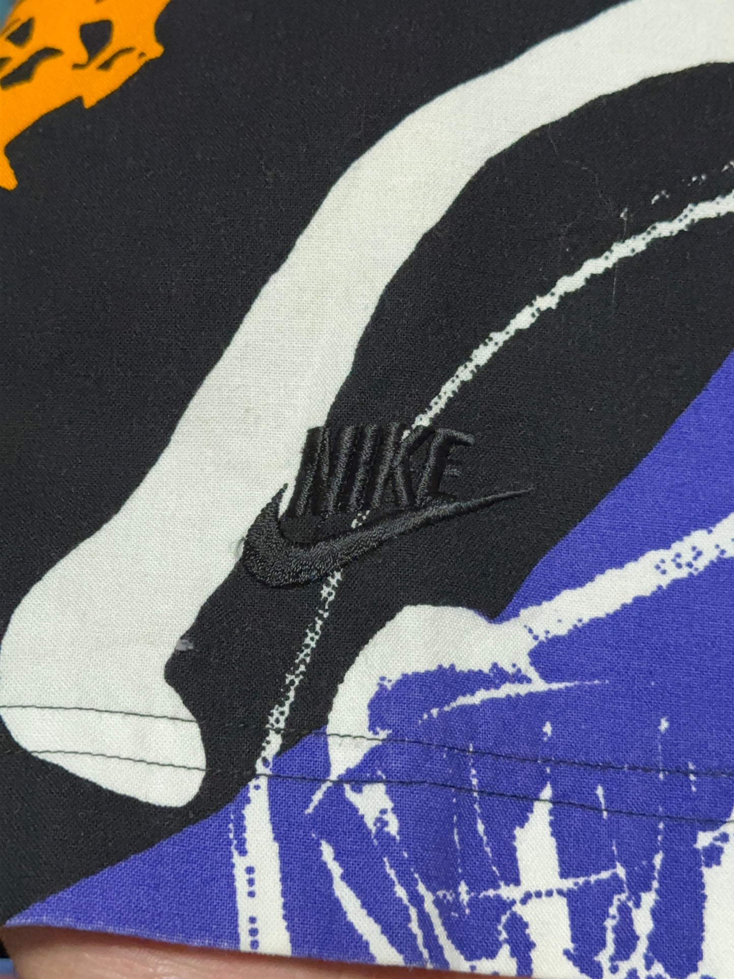 Vintage 90s Nike Air Jordan Aqua 8 Baseball Jersey Large RARE GRAIL