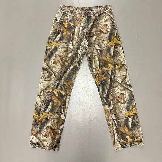 2000s Wrangler Pro Gear Realtree Camo Pants 32x34