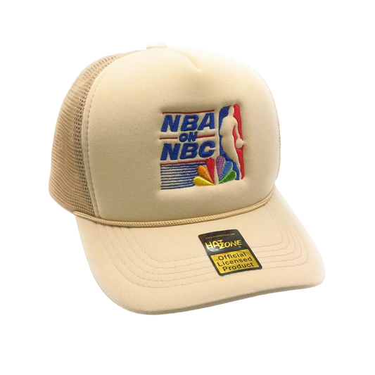 NBA ON NBC MESH TRUCKER SNAP BACK HAT