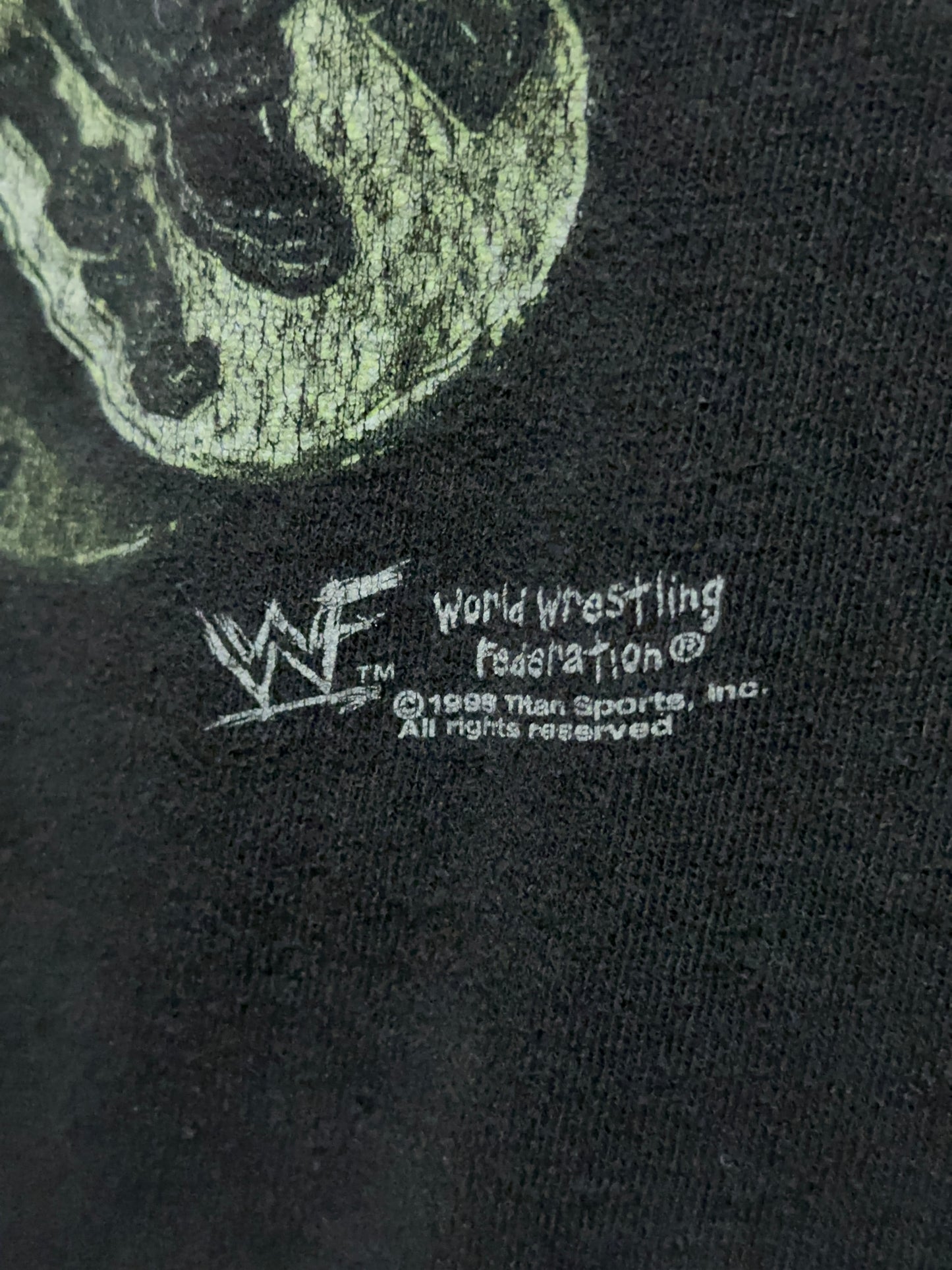 90's Vintage WWF Stone Cold Steve Austin 3:16 Camouflage Face Wrestling Tee XXL