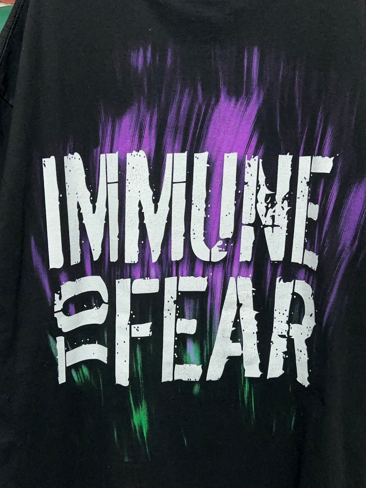 2000s WWE Jeff Hardy Immune To Fear Wrestling Tee XL