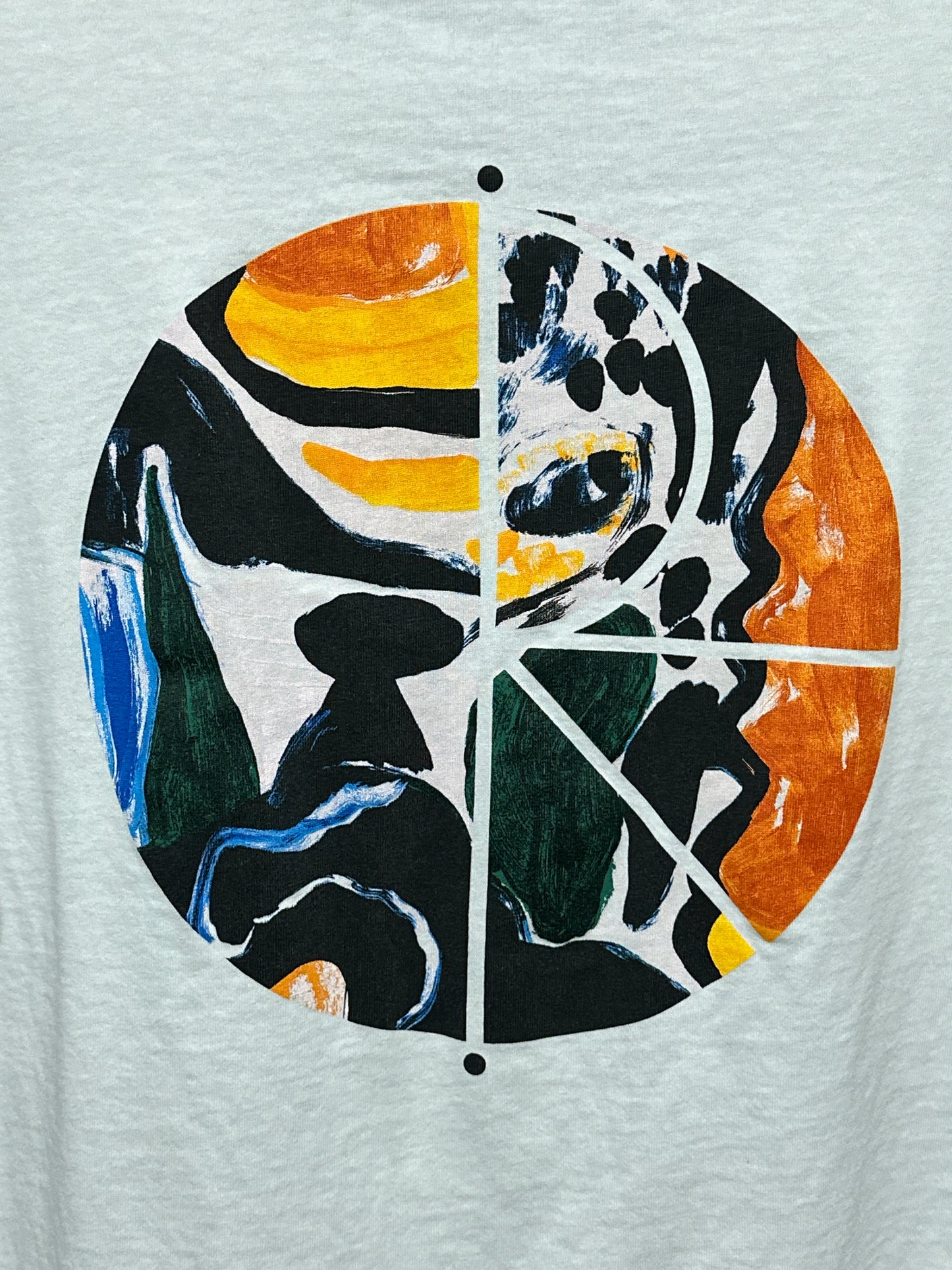 Polar Skateboards Facescape Graphic Tee Medium