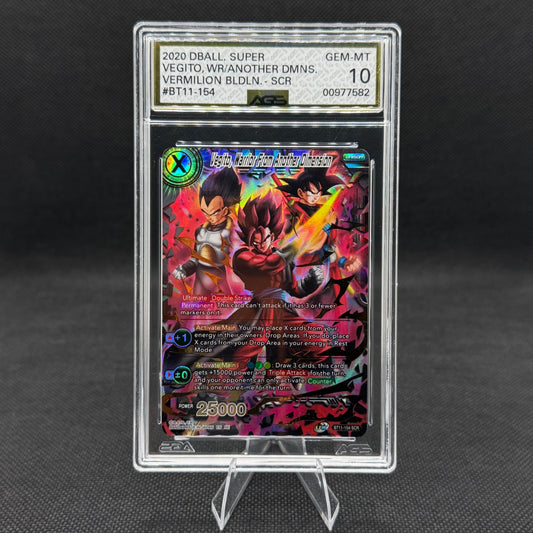 Dragon Ball Super Vegito, Warrior From Another Dimension BT11-154 SCR AGS 10