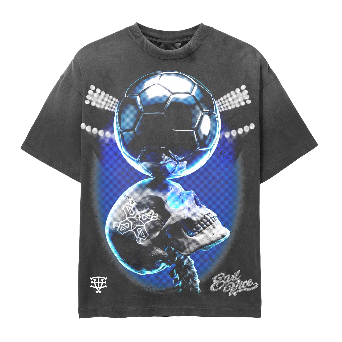 EVIL VICE DIAMONDS SKULL WORLD CUP CAPSULE TEE