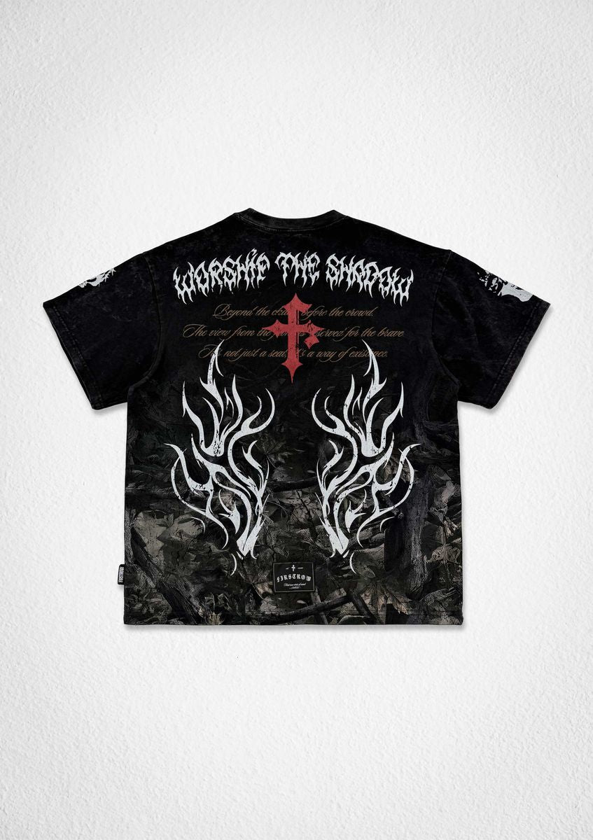 SHADOW WORSHIP GOTHIC CROSS TEE