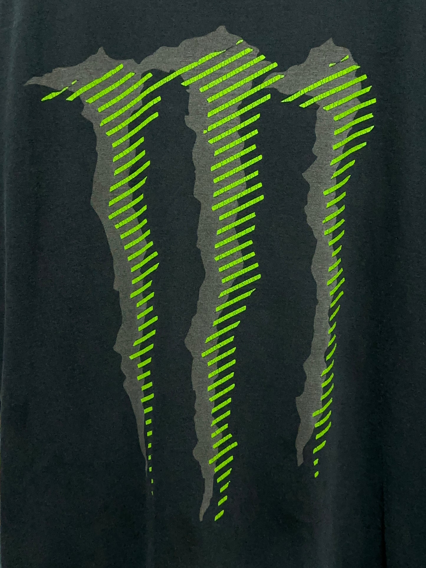 Vintage Y2K Monster Energy Drink Logo Graphic Tee XL