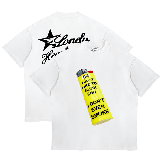 Lonely Hearts Club I Don't Even Smoke Cropped Premium T-Shirt