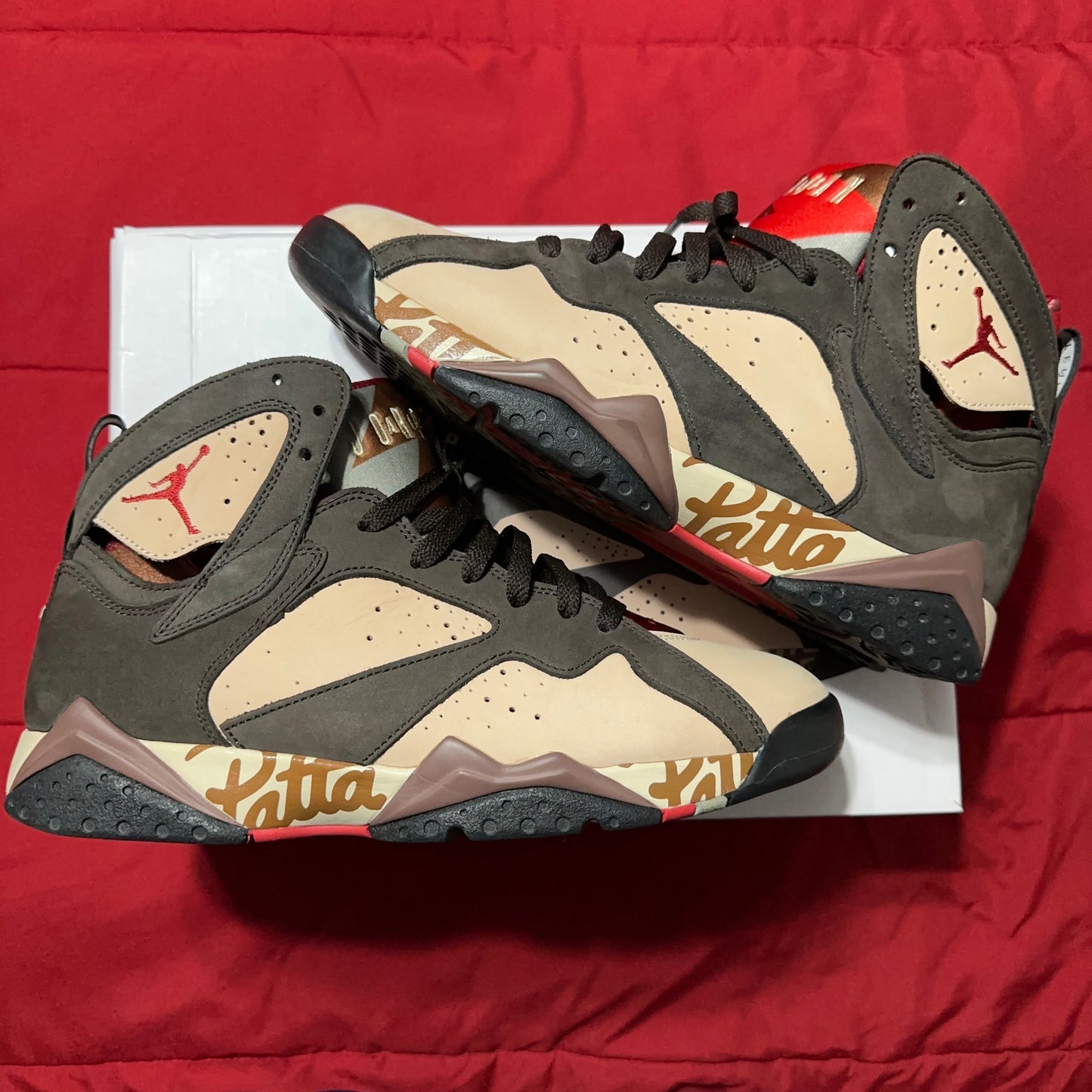 Nike Air Jordan 7 Retro Patta Shimmer Size 10.5 Men’s AT3375-200