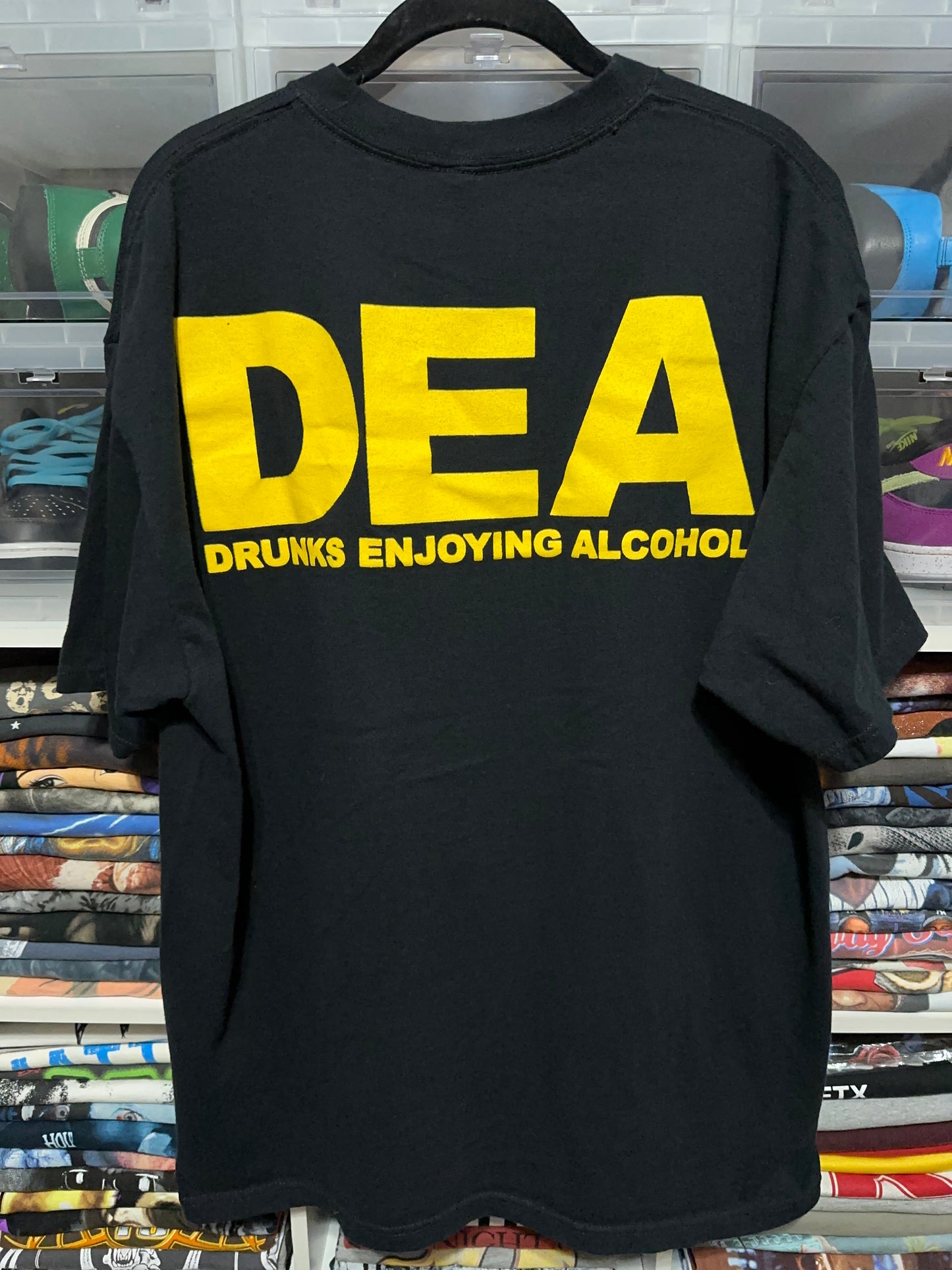 Y2K DEA Graphic Funny Adult Humor Tee XL