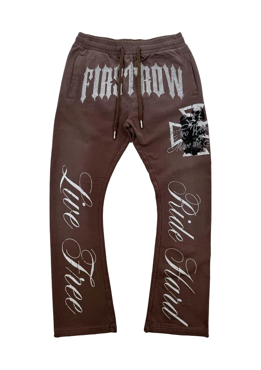FIRST ROW LIVE FREE RIDE HARD FLARE JOGGER